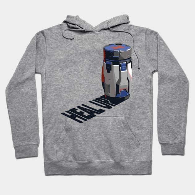 Soldier 76 Heal Up! Hoodie by Genessis